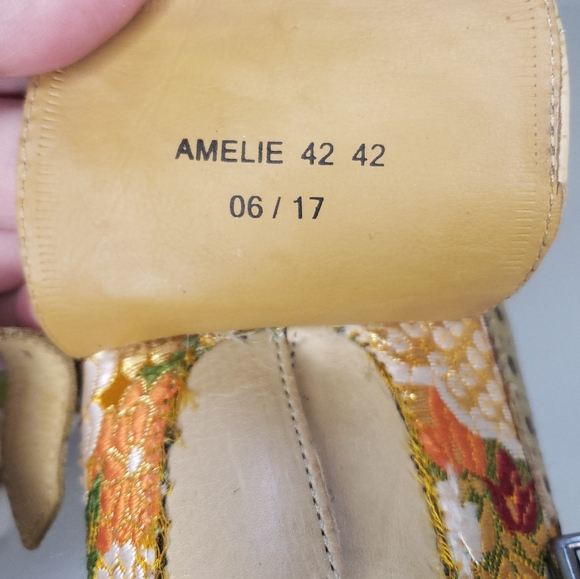 Melvin & Hamilton Amelie Leather Monk Loafers Size 10 - Picture 14 of 15